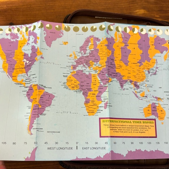 Vintage Leather Portfolio Business Document ,Notepad - Picture 9 of 14